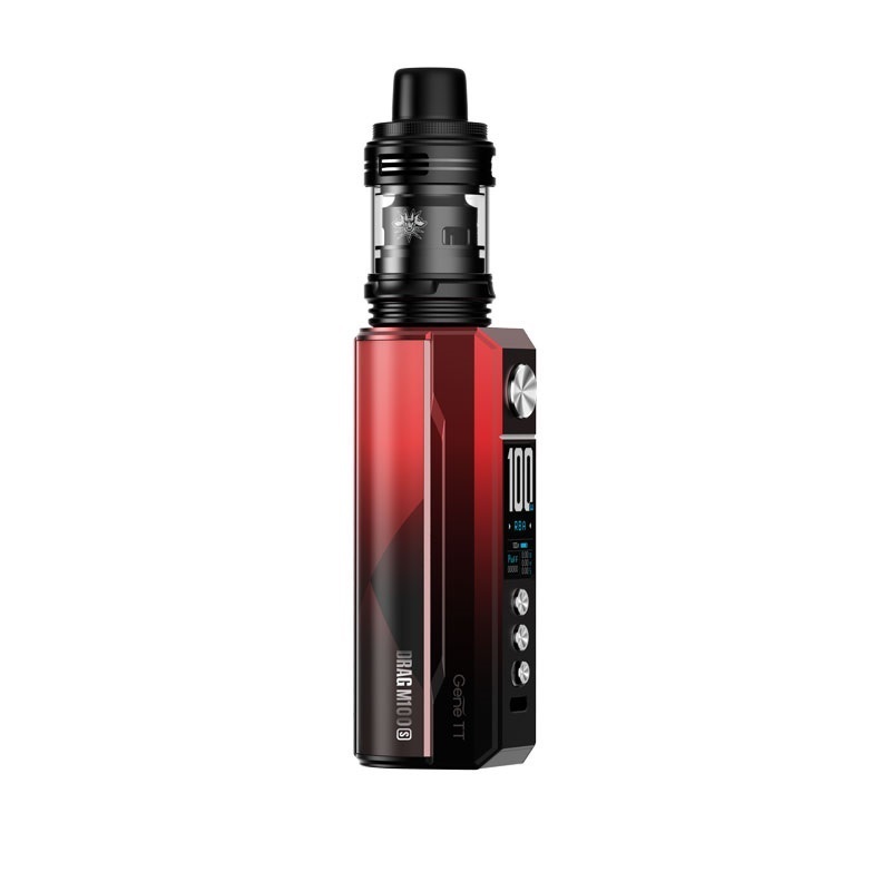 VooPoo Drag M100S Kit 5.5ml Red+Black - AGT Group Wholesale