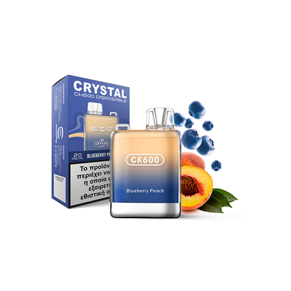 Picture of SKE Crystal CK600 Blueberry Peach 20mg 2ml